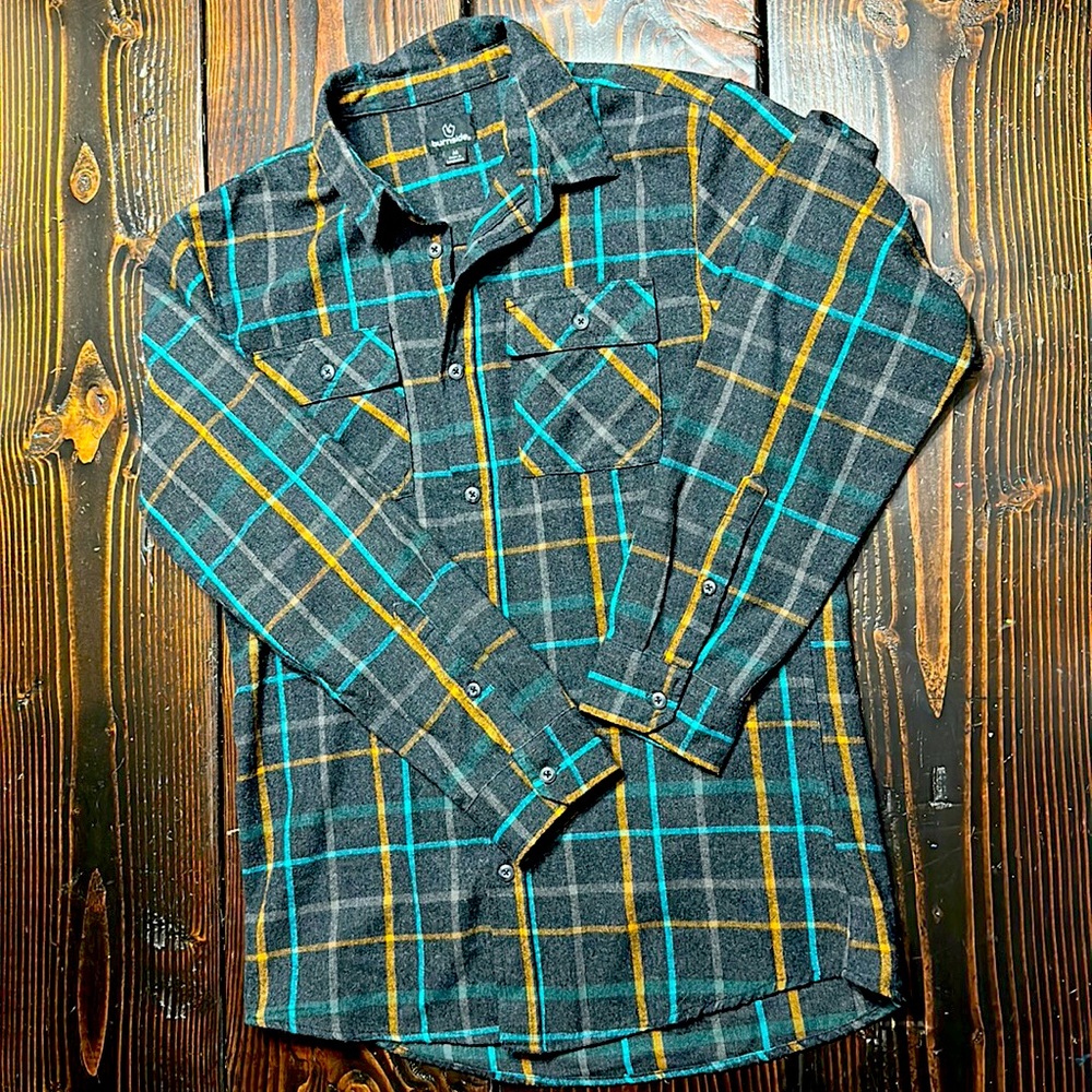 Burnside flannel size medium